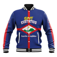 Personalized Sint Eustatius Baseball Jacket Statia Superba et Confidens - Wonder Print Shop