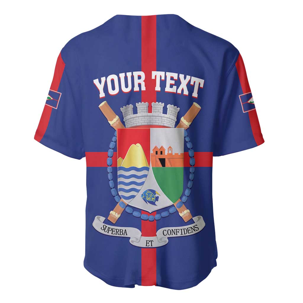 Personalized Sint Eustatius Baseball Jersey Statia Superba et Confidens - Wonder Print Shop