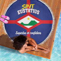 Sint Eustatius Beach Blanket Statia Superba et Confidens - Wonder Print Shop