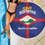 Sint Eustatius Beach Blanket Statia Superba et Confidens - Wonder Print Shop