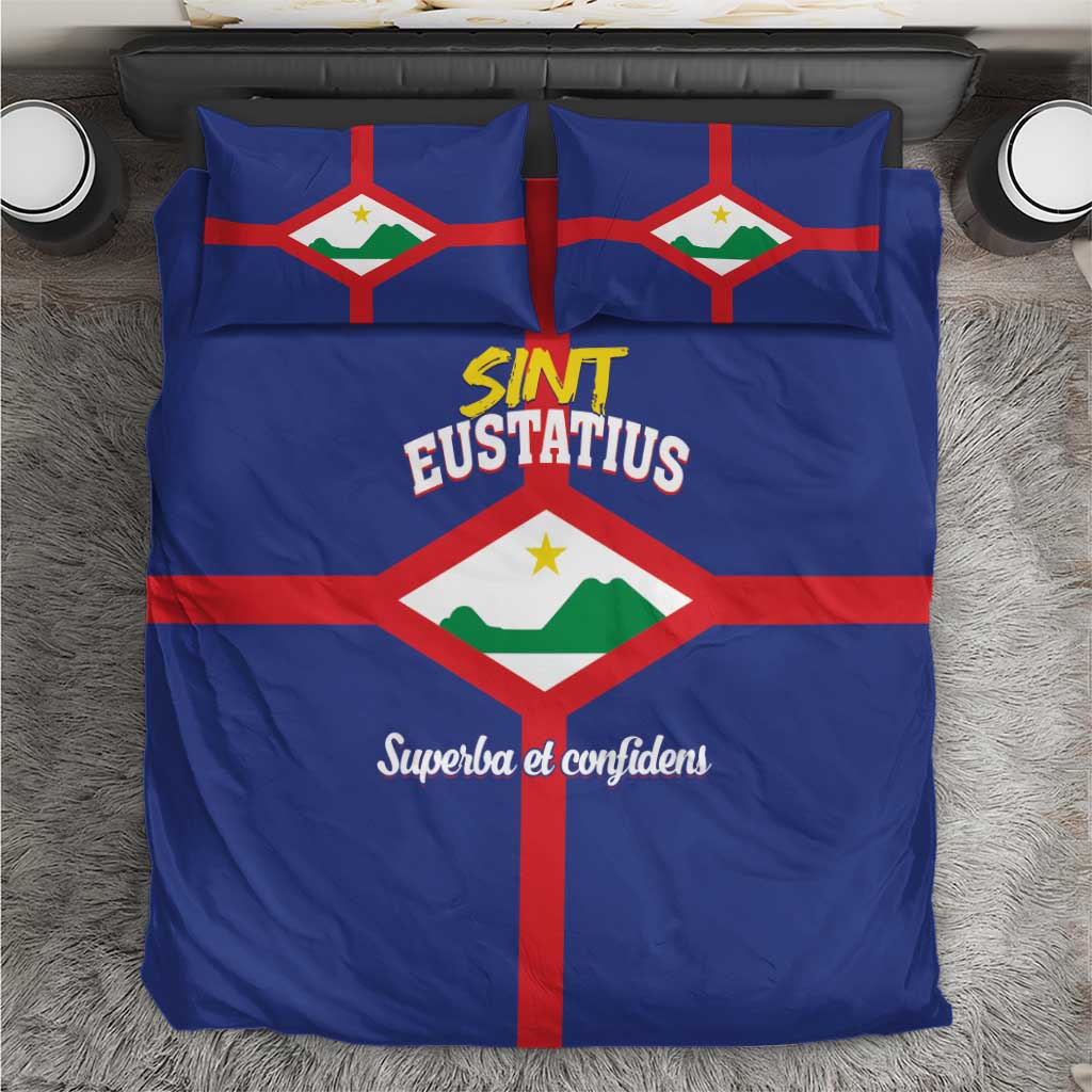 Sint Eustatius Bedding Set Statia Superba et Confidens - Wonder Print Shop