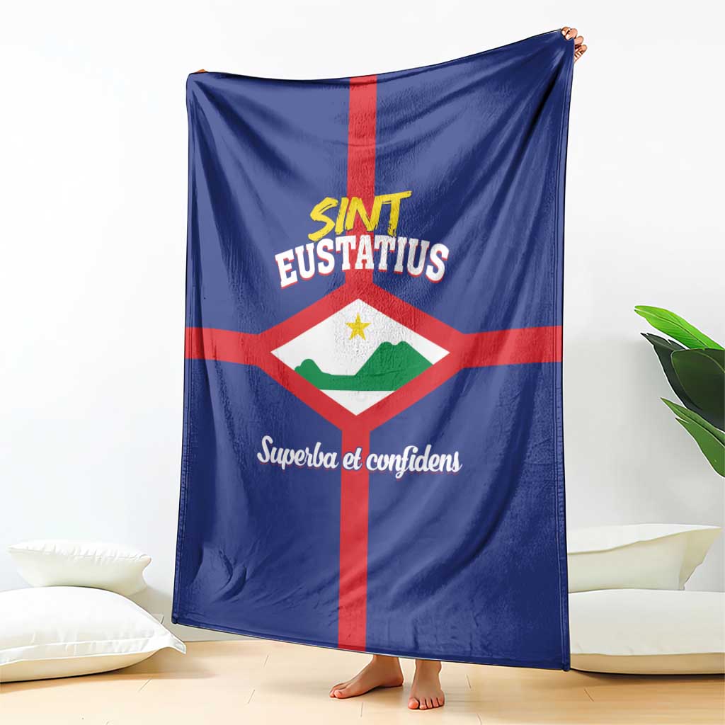 Sint Eustatius Blanket Statia Superba et Confidens