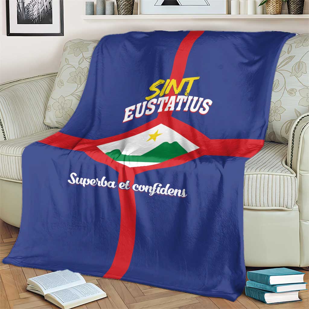Sint Eustatius Blanket Statia Superba et Confidens