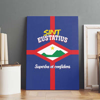 Sint Eustatius Canvas Wall Art Statia Superba et Confidens - Wonder Print Shop