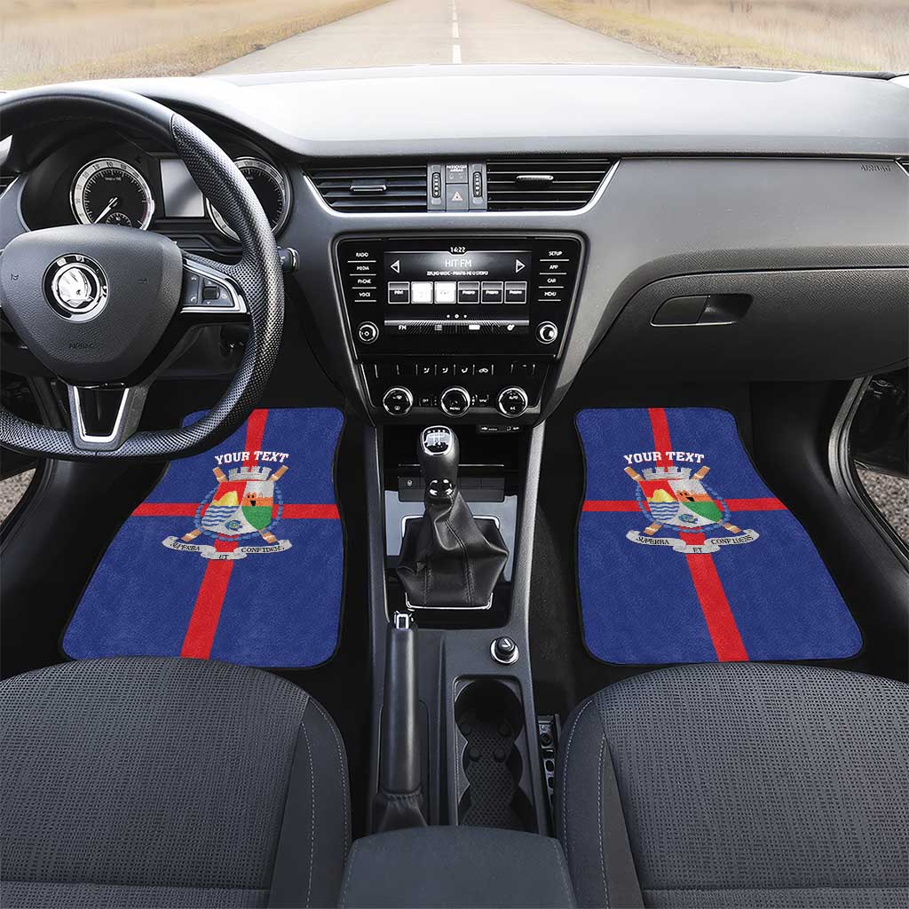 Sint Eustatius Car Mats Statia Superba et Confidens - Wonder Print Shop