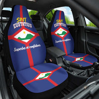 Sint Eustatius Car Seat Cover Statia Superba et Confidens - Wonder Print Shop