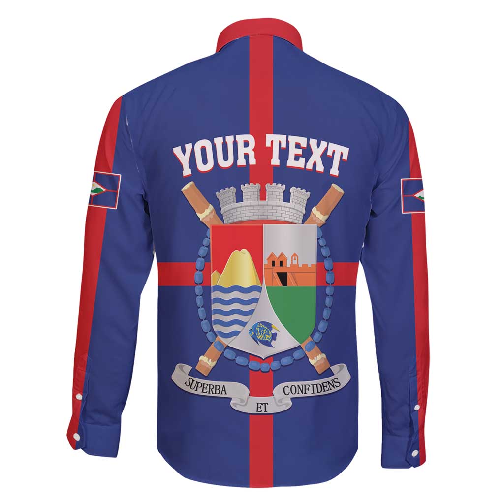 Personalized Sint Eustatius Family Matching Short Sleeve Bodycon Dress and Hawaiian Shirt Statia Superba et Confidens - Wonder Print Shop