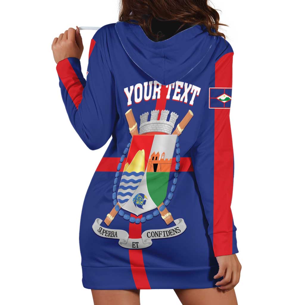 Personalized Sint Eustatius Hoodie Dress Statia Superba et Confidens - Wonder Print Shop