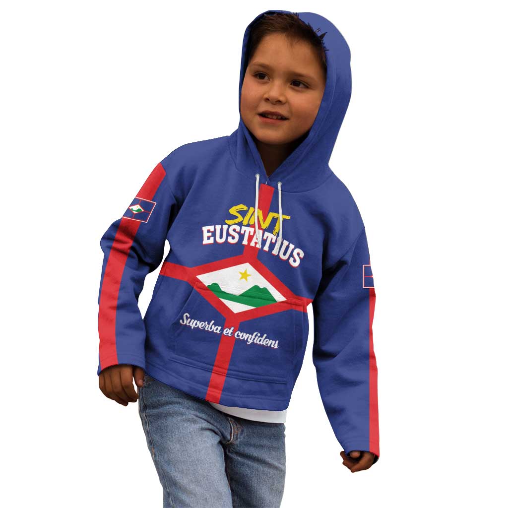 Personalized Sint Eustatius Kid Hoodie Statia Superba et Confidens - Wonder Print Shop
