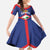 Personalized Sint Eustatius Kid Short Sleeve Dress Statia Superba et Confidens - Wonder Print Shop