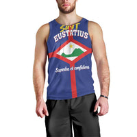 Personalized Sint Eustatius Men Tank Top Statia Superba et Confidens - Wonder Print Shop