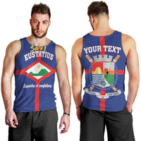Personalized Sint Eustatius Men Tank Top Statia Superba et Confidens - Wonder Print Shop