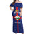 Personalized Sint Eustatius Off Shoulder Maxi Dress Statia Superba et Confidens - Wonder Print Shop