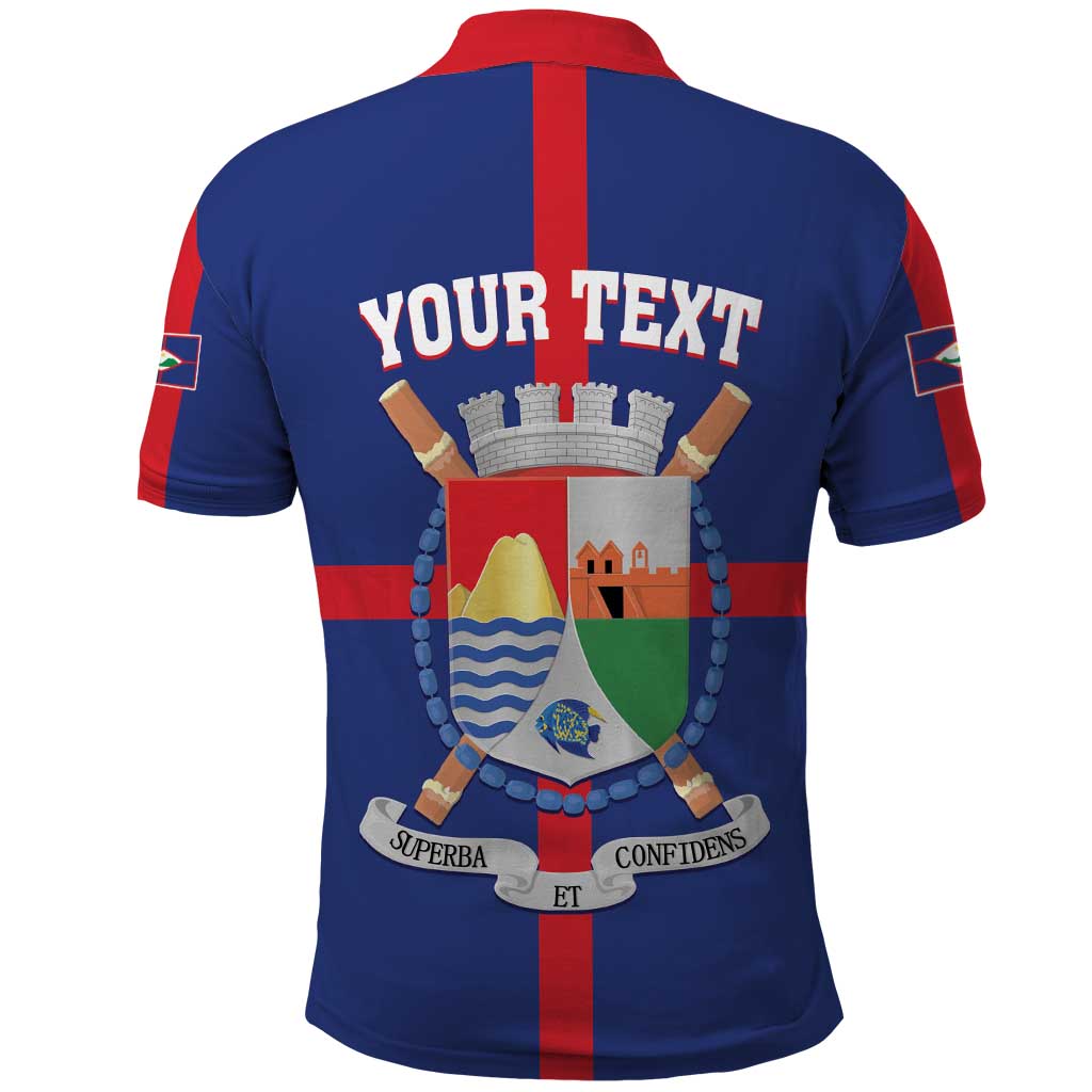 Personalized Sint Eustatius Polo Shirt Statia Superba et Confidens - Wonder Print Shop