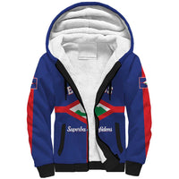 Personalized Sint Eustatius Sherpa Hoodie Statia Superba et Confidens - Wonder Print Shop