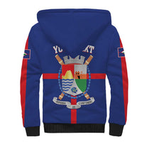 Personalized Sint Eustatius Sherpa Hoodie Statia Superba et Confidens - Wonder Print Shop