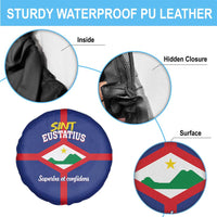 Sint Eustatius Spare Tire Cover Statia Superba et Confidens - Wonder Print Shop