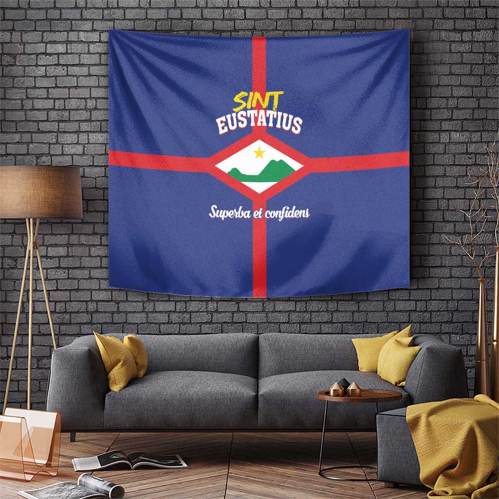 Sint Eustatius Tapestry Statia Superba et Confidens - Wonder Print Shop