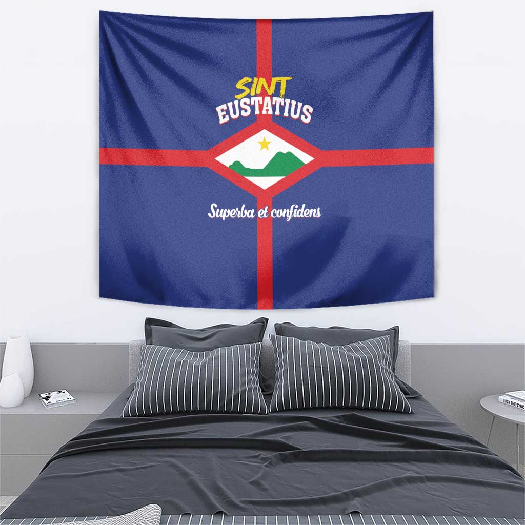 Sint Eustatius Tapestry Statia Superba et Confidens - Wonder Print Shop