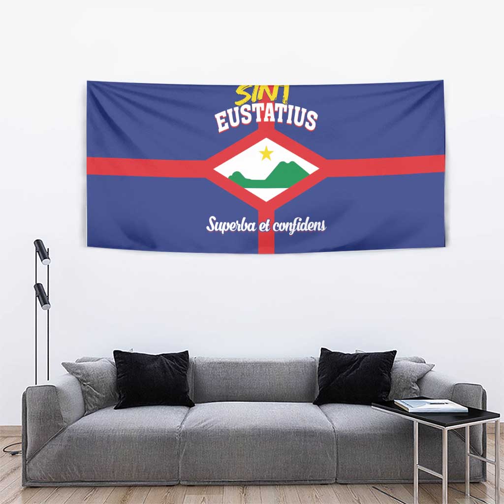 Sint Eustatius Tapestry Statia Superba et Confidens - Wonder Print Shop
