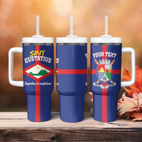 Personalized Sint Eustatius Tumbler With Handle Statia Superba et Confidens - Wonder Print Shop