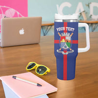 Personalized Sint Eustatius Tumbler With Handle Statia Superba et Confidens - Wonder Print Shop