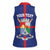Personalized Sint Eustatius Women Sleeveless Polo Shirt Statia Superba et Confidens - Wonder Print Shop
