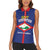 Personalized Sint Eustatius Women Sleeveless Polo Shirt Statia Superba et Confidens - Wonder Print Shop