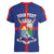 Personalized Sint Eustatius Women V-Neck T-Shirt Statia Superba et Confidens - Wonder Print Shop
