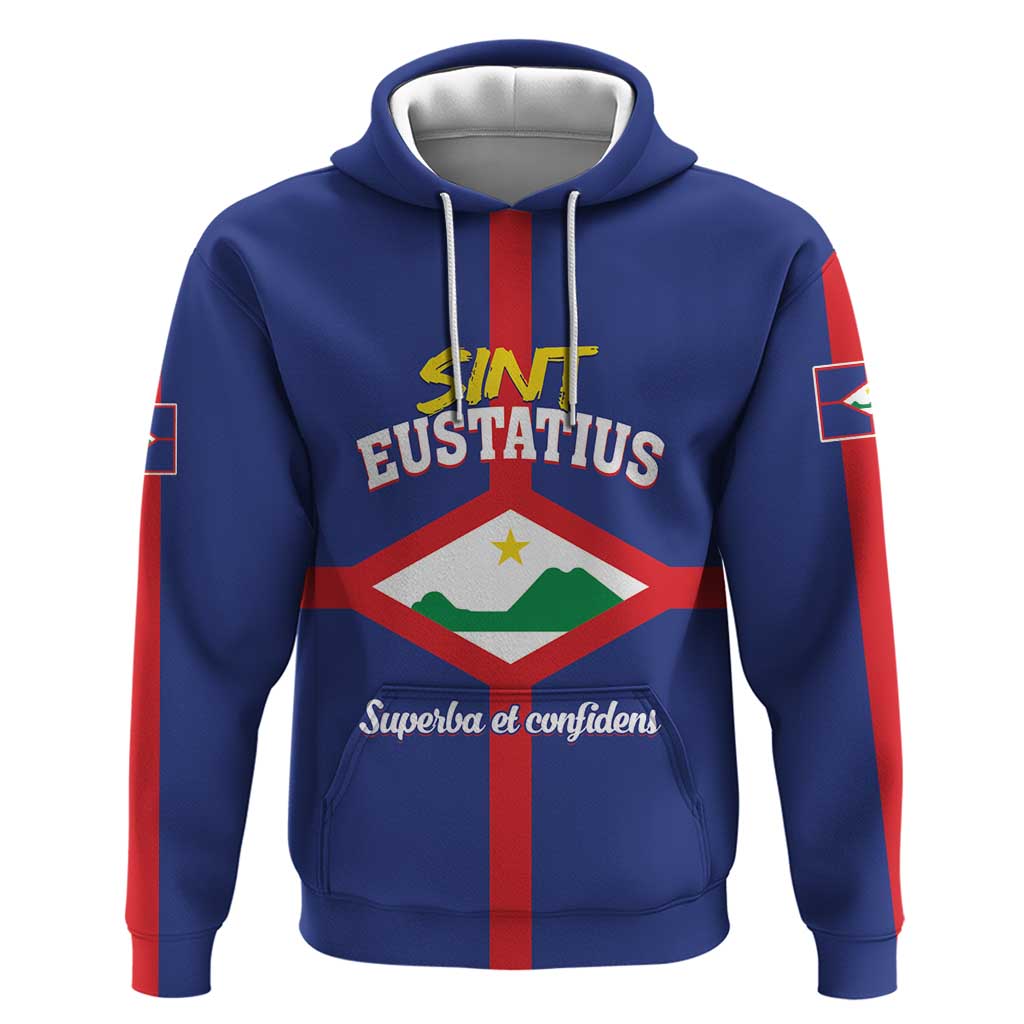 Personalized Sint Eustatius Zip Hoodie Statia Superba et Confidens - Wonder Print Shop