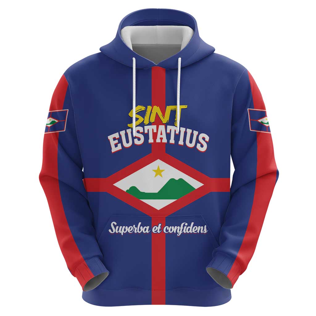Personalized Sint Eustatius Zip Hoodie Statia Superba et Confidens - Wonder Print Shop