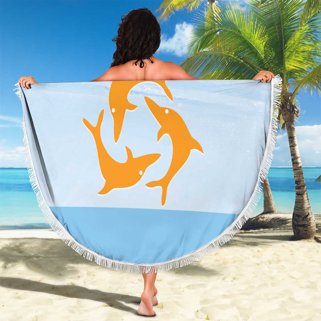 Republic of Anguilla Beach Blanket Strength and Endurance - Wonder Print Shop