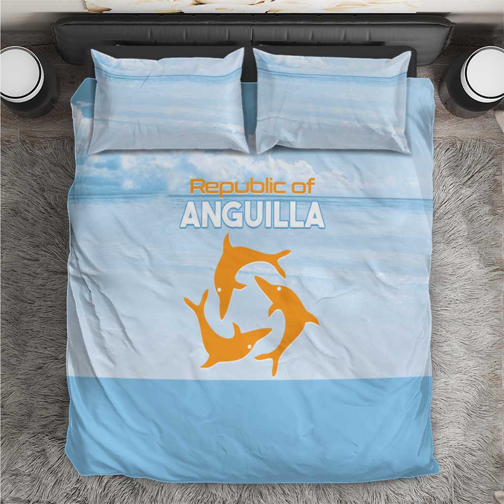 Republic of Anguilla Bedding Set Strength and Endurance - Wonder Print Shop