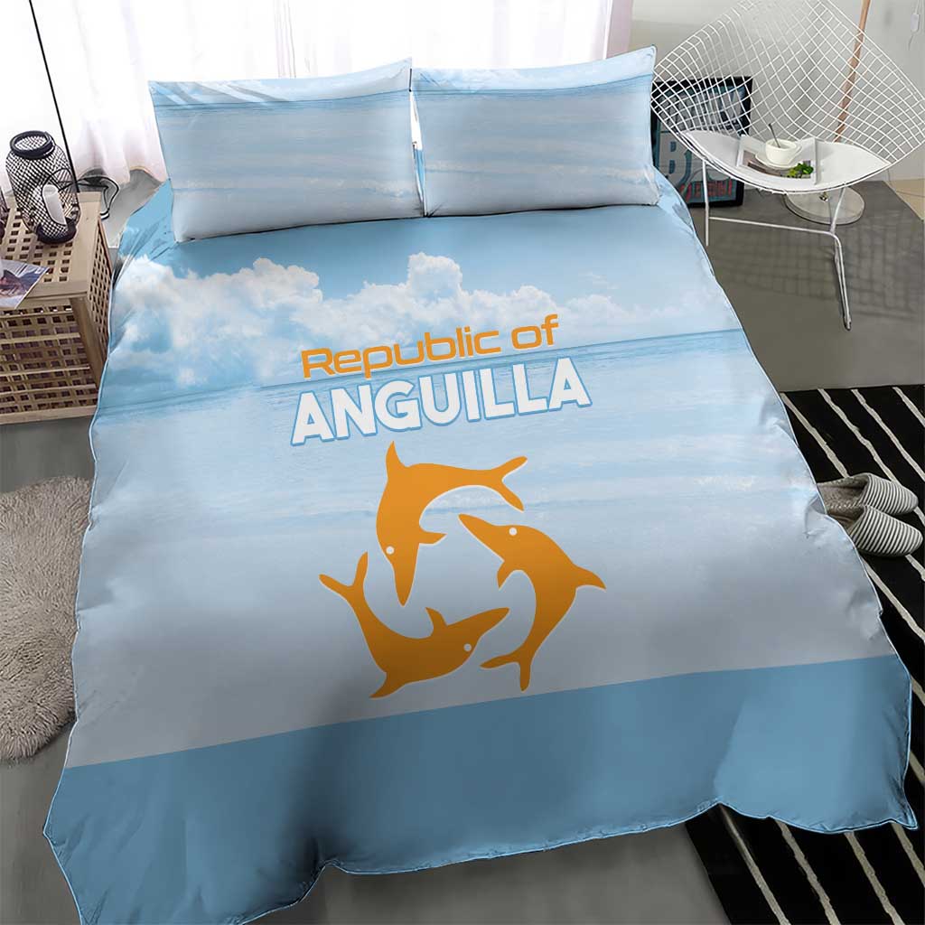 Republic of Anguilla Bedding Set Strength and Endurance - Wonder Print Shop