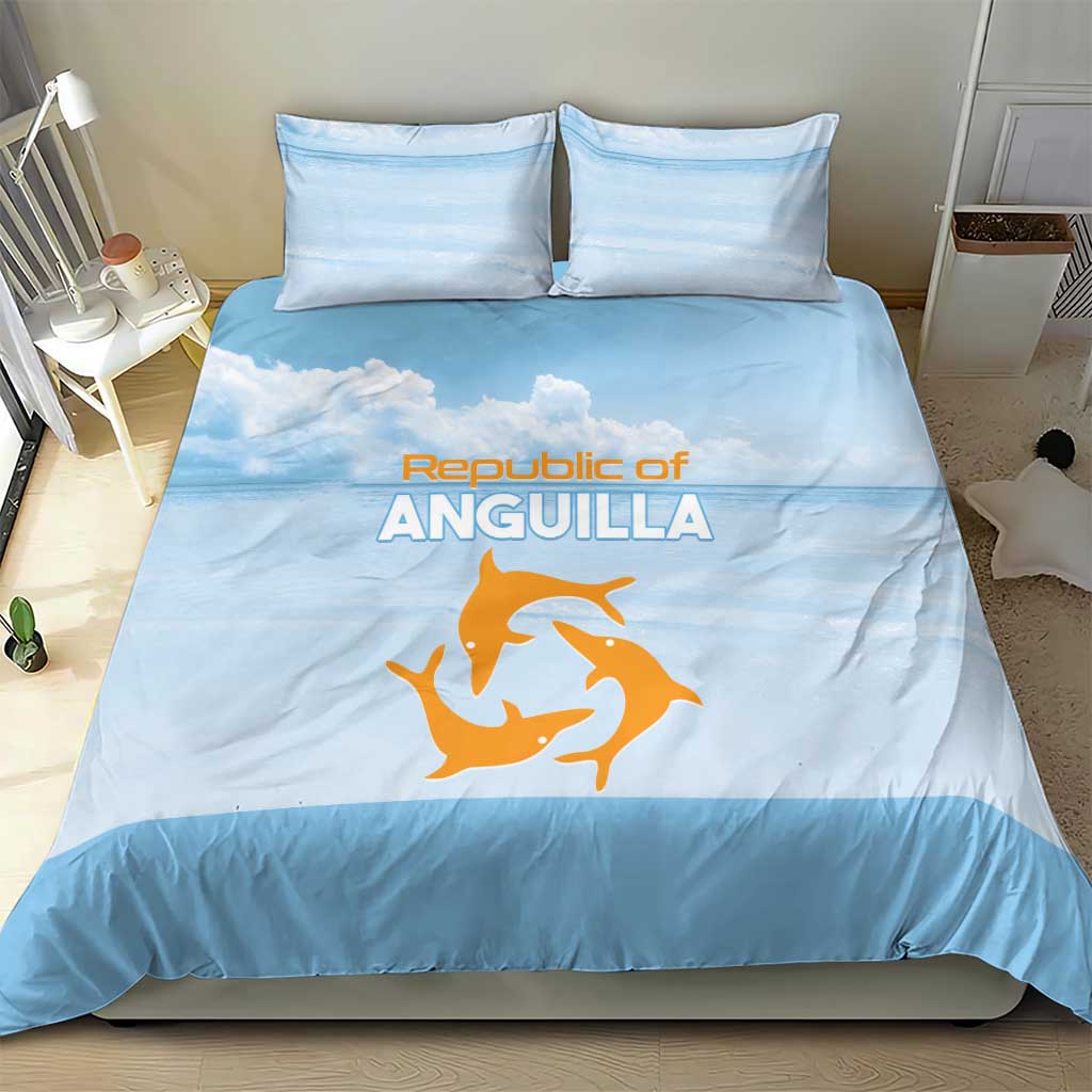 Republic of Anguilla Bedding Set Strength and Endurance - Wonder Print Shop