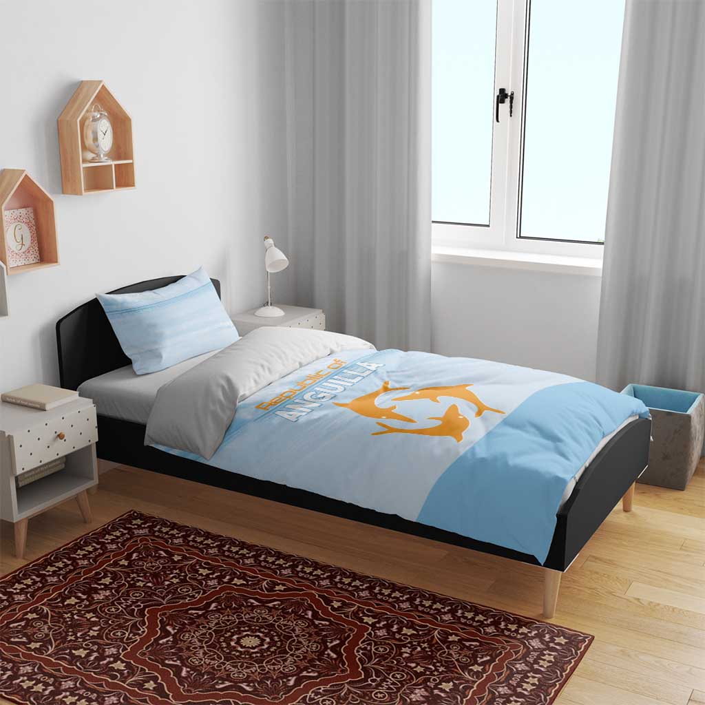 Republic of Anguilla Bedding Set Strength and Endurance - Wonder Print Shop