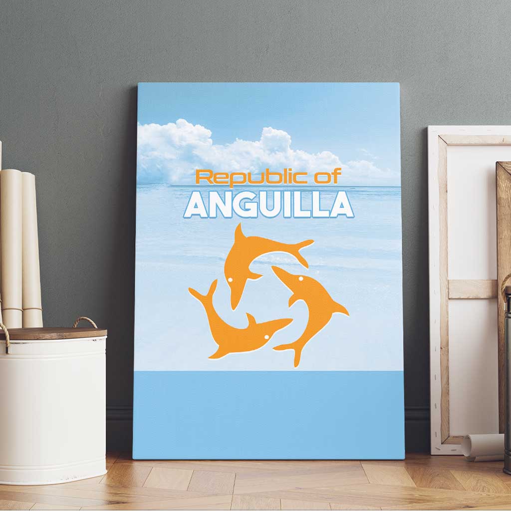 Republic of Anguilla Canvas Wall Art Strength and Endurance - Wonder Print Shop