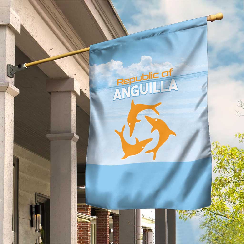 Republic of Anguilla Garden Flag Strength and Endurance - Wonder Print Shop