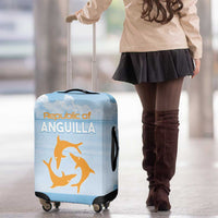 Republic of Anguilla Luggage Cover Strength and Endurance - Wonder Print Shop