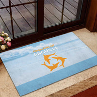 Republic of Anguilla Rubber Doormat Strength and Endurance - Wonder Print Shop