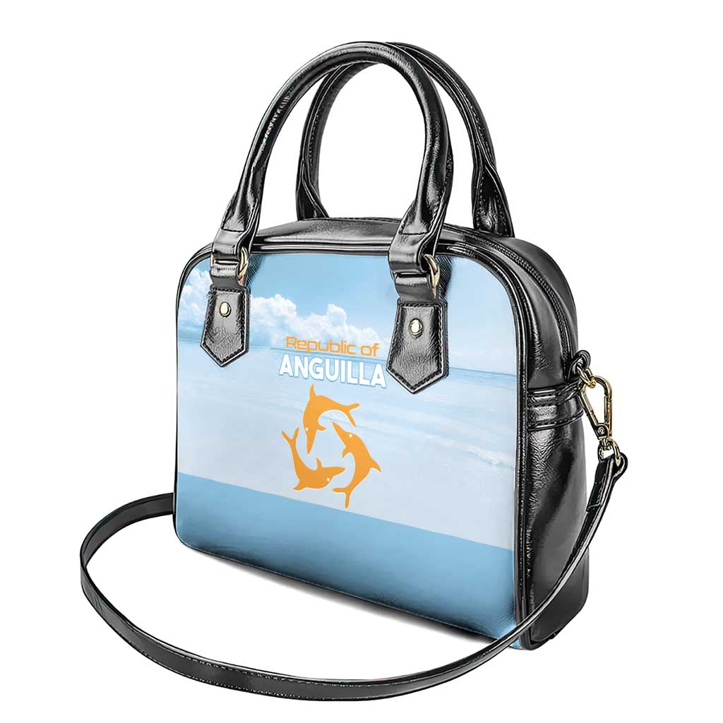 Republic of Anguilla Shoulder Handbag Strength and Endurance - Wonder Print Shop