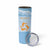 Personalized Republic of Anguilla Skinny Tumbler Strength and Endurance - Wonder Print Shop