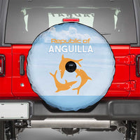 Republic of Anguilla Spare Tire Cover Strength and Endurance - Wonder Print Shop