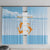 Republic of Anguilla Window Curtain Strength and Endurance - Wonder Print Shop