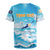 Personalized Anguilla Rugby Jersey Three Orange Gold Natural Dolphins - Wonder Print Shop