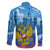 Russia Day 2024 Family Matching Short Sleeve Bodycon Dress and Hawaiian Shirt Coat Of Arms With Red Square - Wonder Print Shop