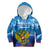 Russia Day 2024 Kid Hoodie Coat Of Arms With Red Square - Wonder Print Shop