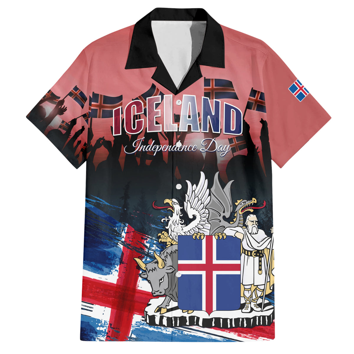 Iceland Hawaiian Shirt