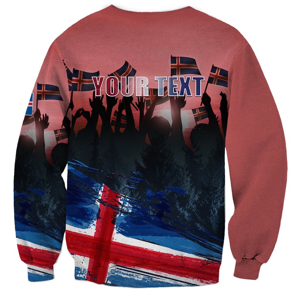 Iceland Independence Day 2024 Sweatshirt Coat Of Arms Happy 80th Anniversary - Wonder Print Shop