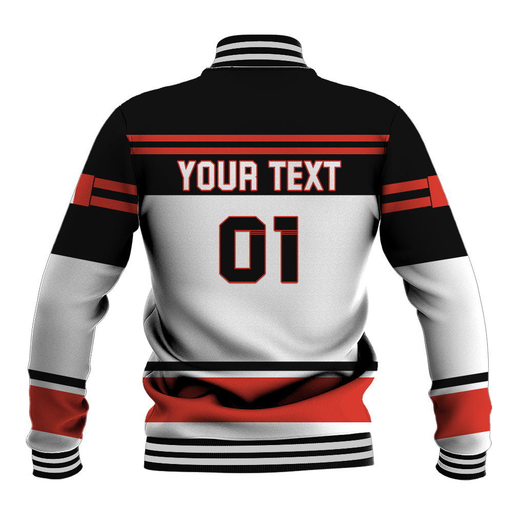 Canada Hockey 2024 Baseball Jacket Hockey is Canada Game - Wonder Print Shop